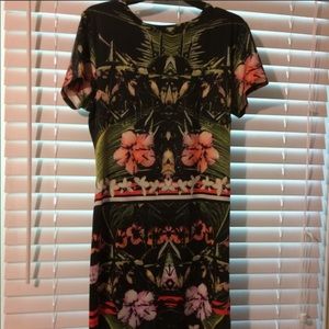 Topshop fitted dress